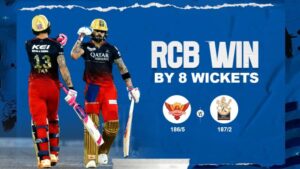 IPL 2023 SRH vs RCB Highlights: हैदराबाद के खिलाफ जीत के बाद प्लेऑफ की रेस में बरकरार रॉयल चैलेंजर्स बैंगलोर, लय में लौटे विराट कोहली